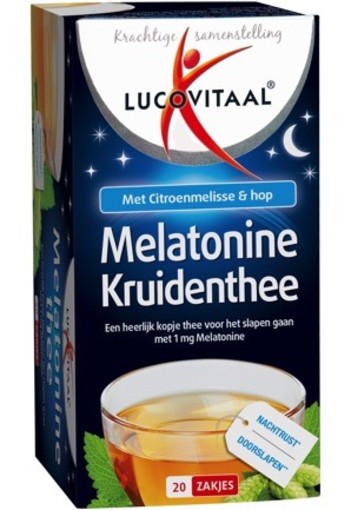 Lucovitaal Melatonine Thee 20st