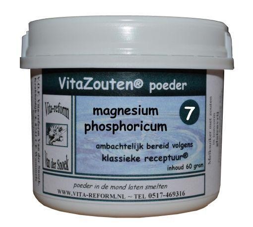 Vitazouten Magnesium phosphoricum poeder nr. 07 (60 Gram)