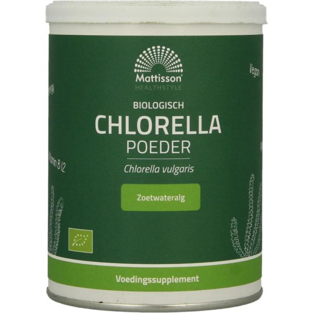 Mattisson Chlorella poeder bio (125 Gram)