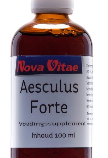 Nova Vitae Aesculus forte (paardekastanje) kruidentinctuur (100 Milliliter)