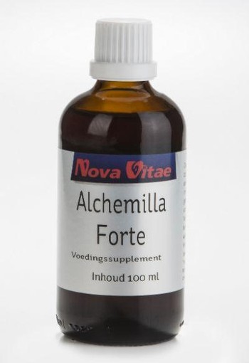 Nova Vitae Alchemilla forte (vrouwenmantel) kruidentinctuur (100 Milliliter)