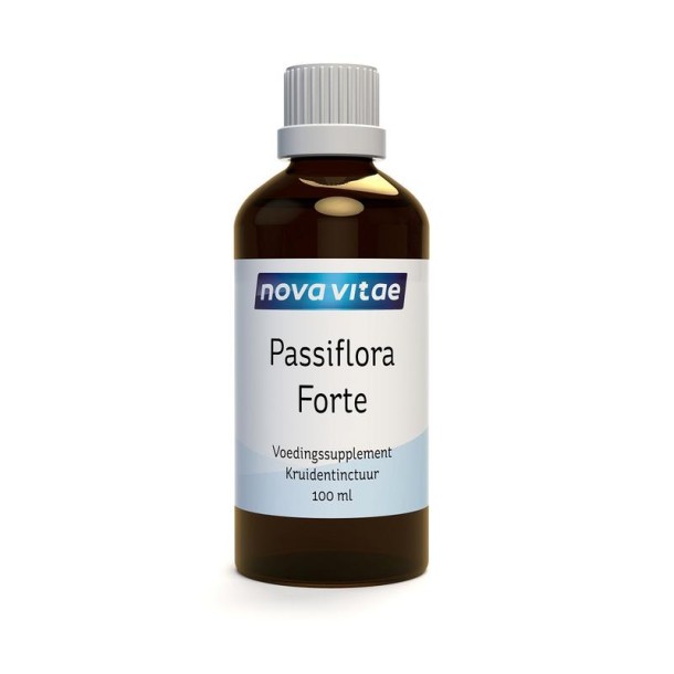 Nova Vitae Passiflora forte (passiebloem) kruidentinctuur (100 Milliliter)