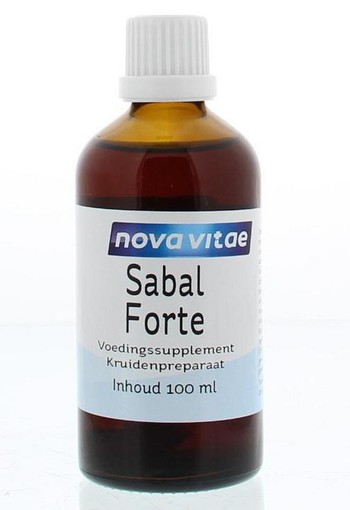 Nova Vitae Sabal forte (saw palmetto) kruidentinctuur (100 Milliliter)