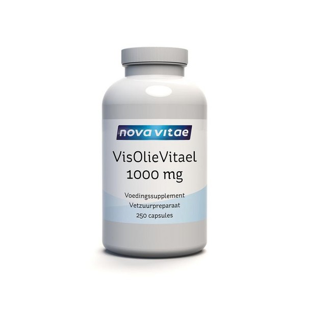 Nova Vitae Visolie vitael 1000mg (zalmolie) (250 Capsules)