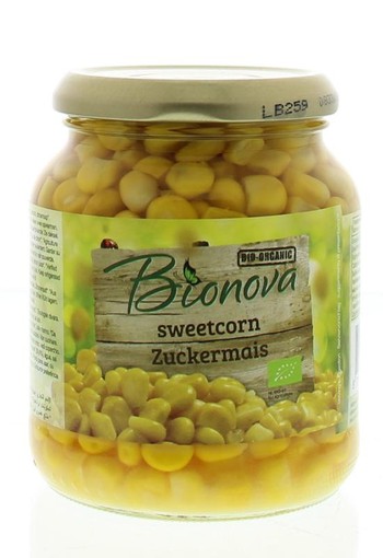 Bionova Suikermais bio (340 Gram)