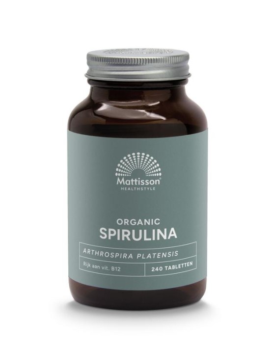 Mattisson Spirulina 500mg bio (240 Tabletten)