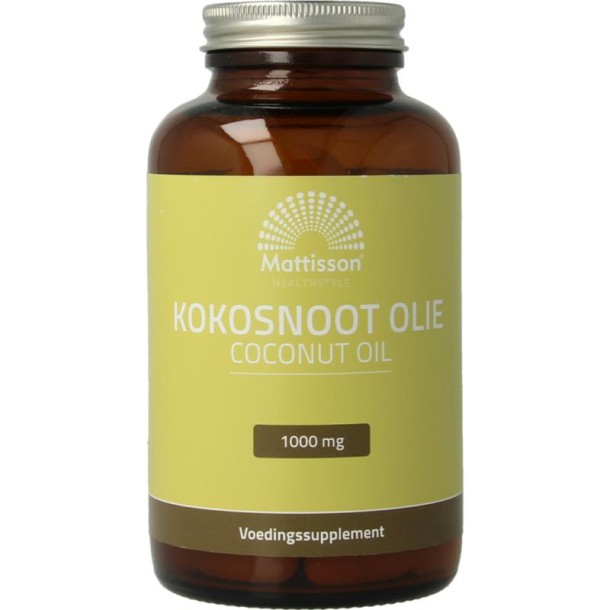 Mattisson Absolute kokosnootolie 1000mg (120 Capsules)