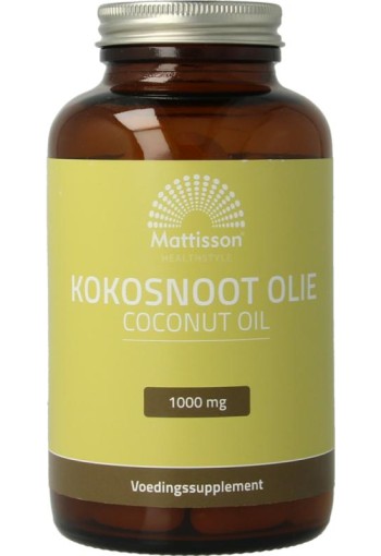 Mattisson Absolute kokosnootolie 1000mg (120 Capsules)