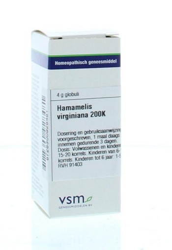 VSM Hamamelis virginiana 200K (4 Gram)