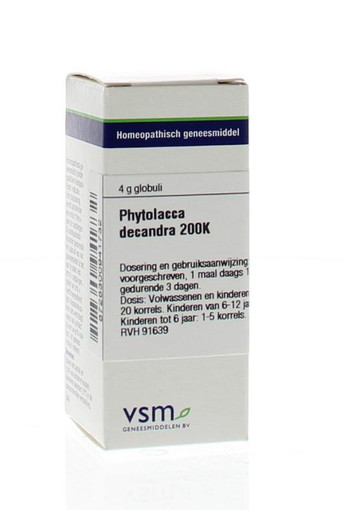 VSM Phytolacca decandra 200K (4 Gram)