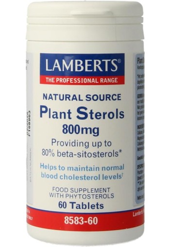 Lamberts Plant sterolen 800mg (60 Tabletten)