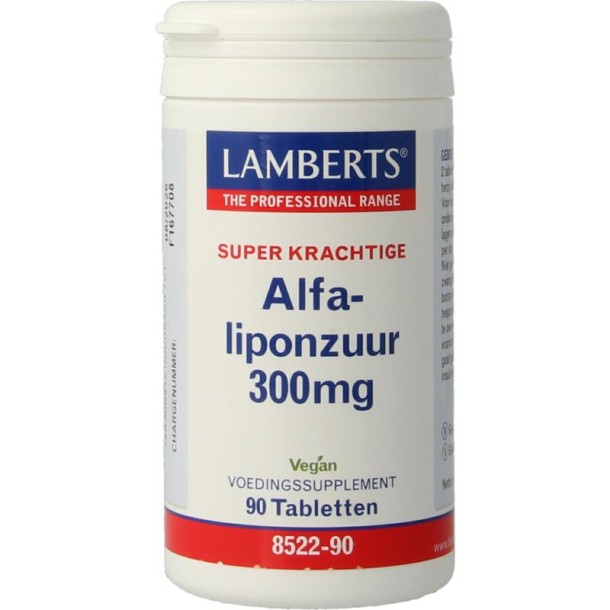 Lamberts Alfa liponzuur 300mg (90 Tabletten)