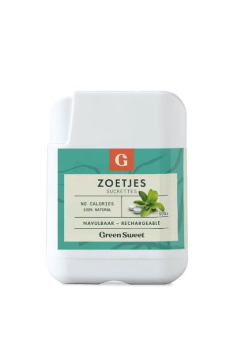Green Sweet Zoetjes hervulbare dispenser (500 Stuks)