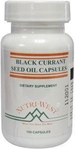 Nutri West Black currant seed oil (120 Capsules)