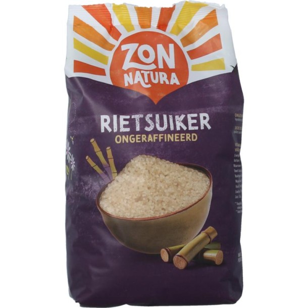 Zonnatura Rietsuiker ruw (750 Gram)