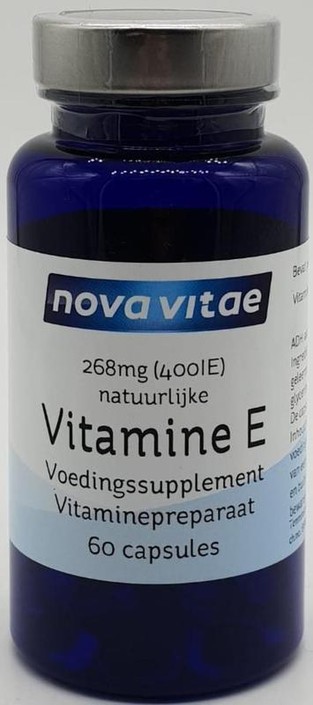 Nova Vitae Vitamine E 400IU (60 Capsules)