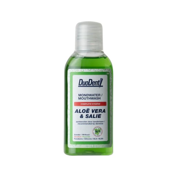 Duodent Mondwater aloe vera/salie (100 Milliliter)