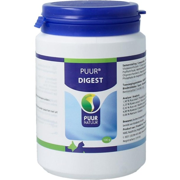 Puur Puur digest hond/kat (100 Gram)