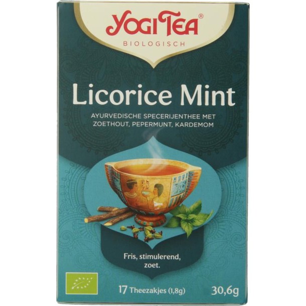 Yogi Tea Licorice mint bio (17 Zakjes)