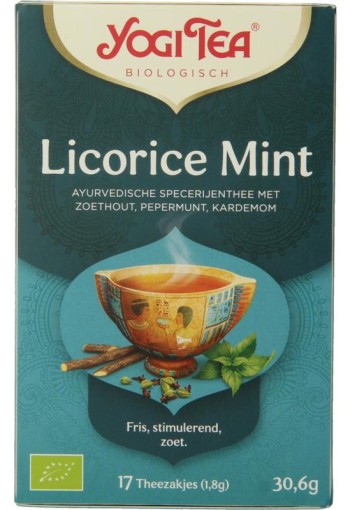 Yogi Tea Licorice mint bio (17 Zakjes)