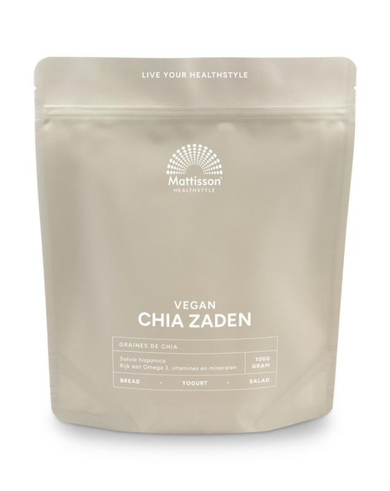 Mattisson Absolute chia zaad raw (1 Kilogram)