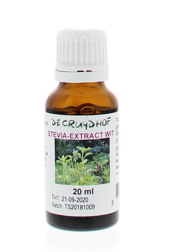 Cruydhof Stevia extract wit (20 Milliliter)