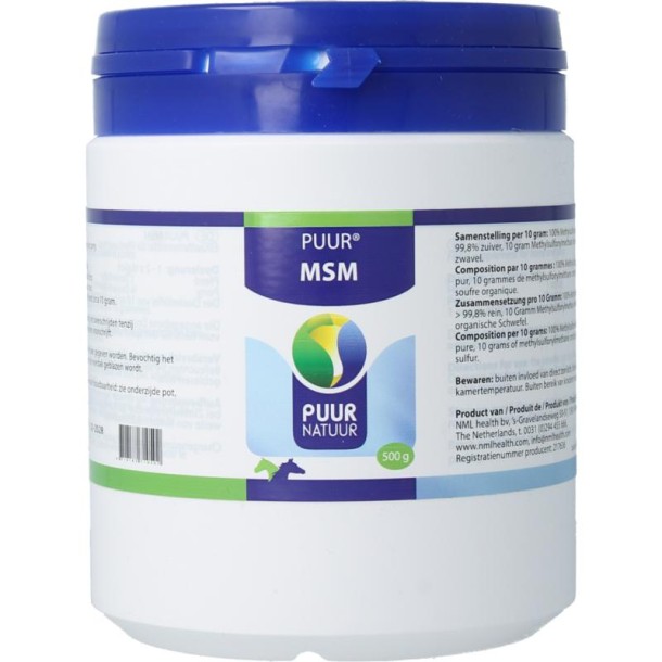 Puur MSM paard / pony (500 Gram)