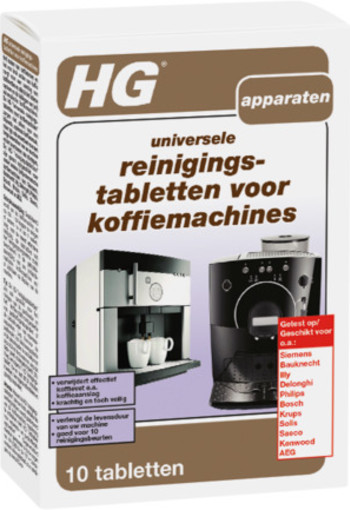 Hg Reinigingstablet Koffiemachine 10st