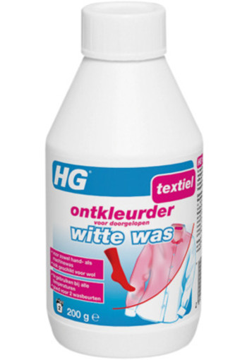 Hg Ontkleurder Doorgelopen Witte Was 200g