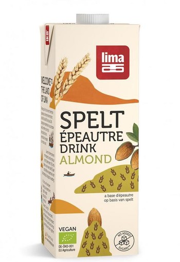 Lima Spelt drink amandel bio (1 Liter)