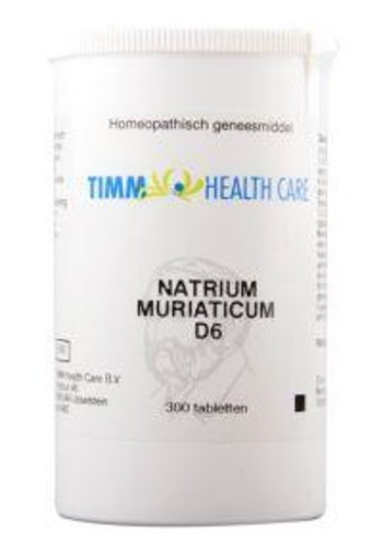 Timm Health Care Natrium muriaticum D6 8 Schussler (300 Tabletten)