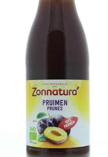 Zonnatura Pruimensap bio (750 Milliliter)