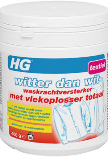 Hg Witter Dan Wit Met Vlekoplosser 400g