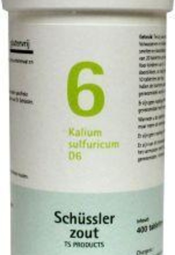 Pfluger Kalium sulfuricum 6 D6 Schussler (400 Tabletten)