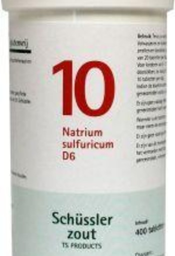 Pfluger Natrium sulfuricum 10 D6 Schussler (400 Tabletten)