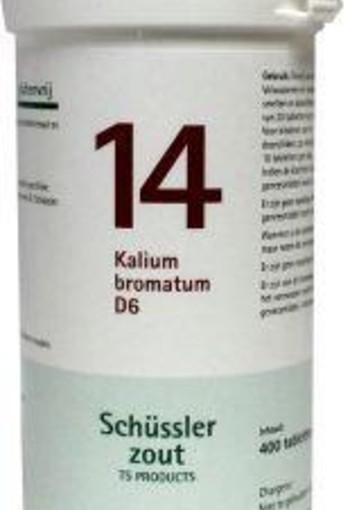Pfluger Kalium bromatum 14 D6 Schussler (400 Tabletten)