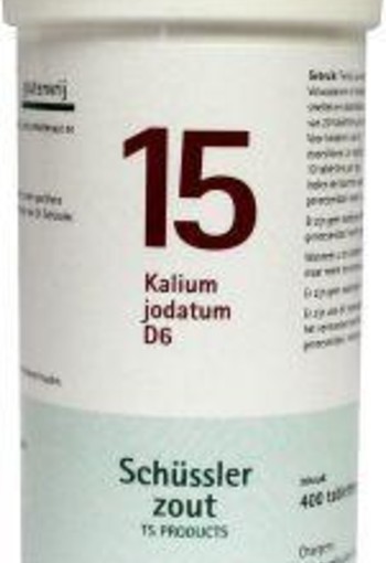 Pfluger Kalium jodatum 15 D6 Schussler (400 Tabletten)