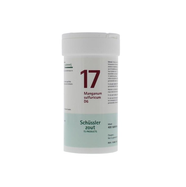 Pfluger Manganum sulfuricum 17 D6 Schussler (400 Tabletten)