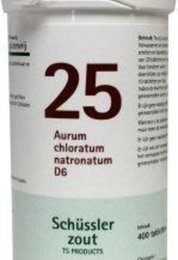 Pfluger Aurum chloratum natrium 25 D6 Schussler (400 Tabletten)