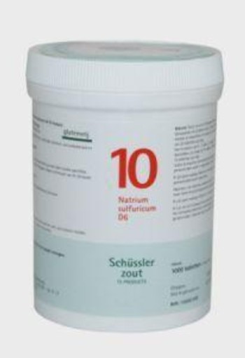 Pfluger Natrium sulfuricum 10 D6 Schussler (1000 Tabletten)