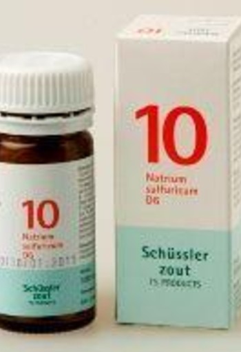 Pfluger Natrium sulfuricum 10 D6 Schussler (100 Tabletten)