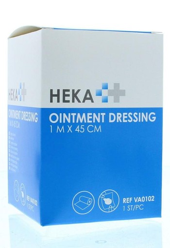 Heka Ointment dressing/Engels pluksel 1m x 45cm (1 Stuks)