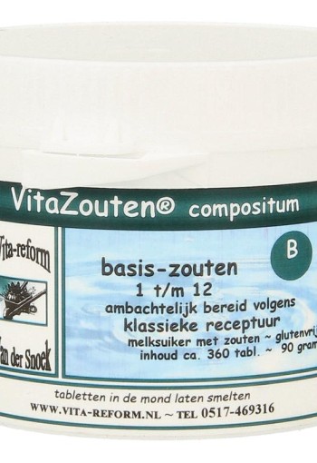 Vitazouten Compositum basis 1 t/m 12 (360 Tabletten)