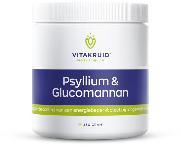 Vitakruid Psyllium & glucomannan (450 Gram)