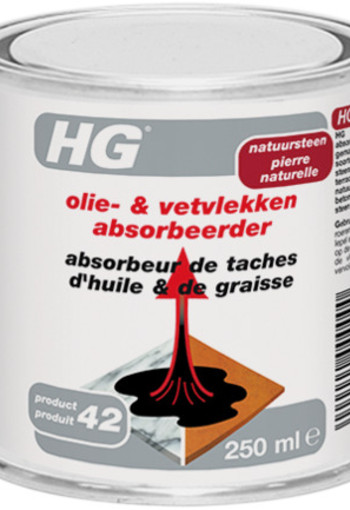 Hg Natuursteen Olie & Vlek Absorbeerder 42 250ml