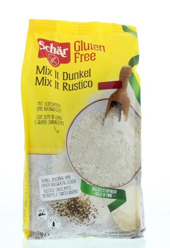 Dr Schar Broodmix bruin (1 Kilogram)