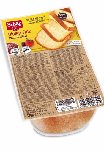 Dr Schar Pain brioche (370 Gram)