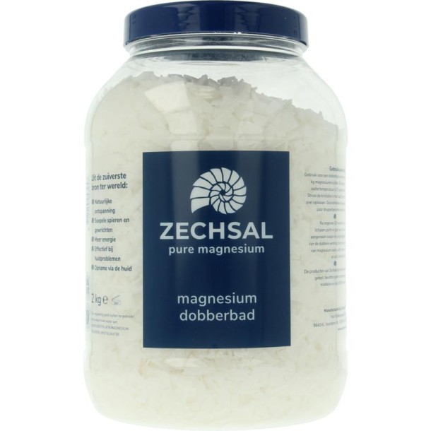 Zechsal Magnesium dobberbad (2 Kilogram)