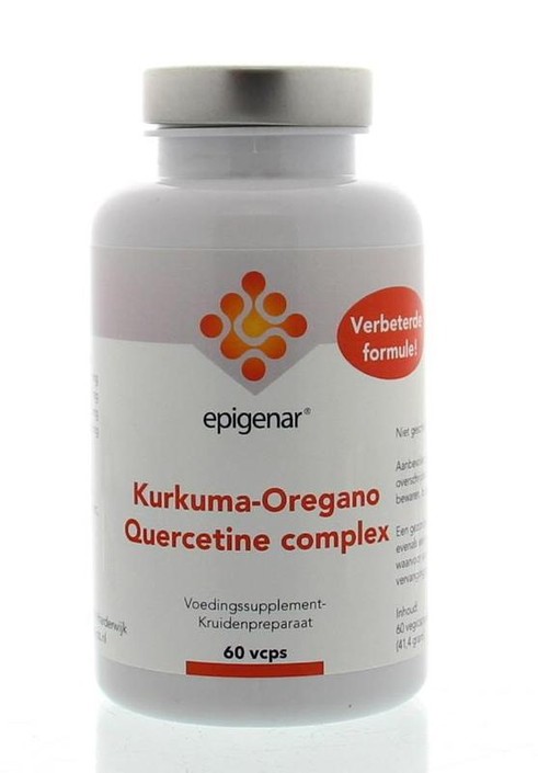 Epigenar Kurkuma oregano quercetine complex (60 Vegetarische capsules)