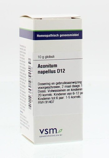 VSM Aconitum napellus D12 (10 Gram)